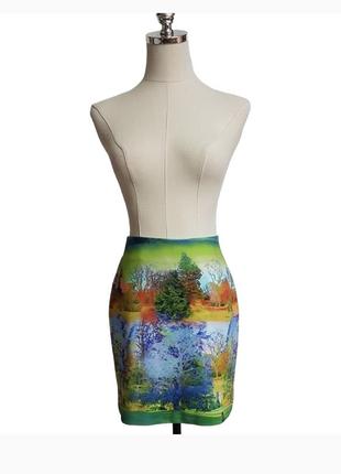 Трикотаж спідниця розмір xl