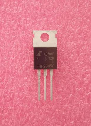 Транзистор fhp20n50 to-220 500v 20a n-channel mosfet