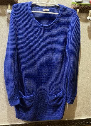 Вʼязане плаття туніка