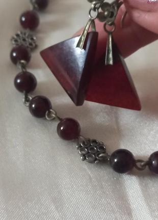 Серьги, янтарь, калининград,