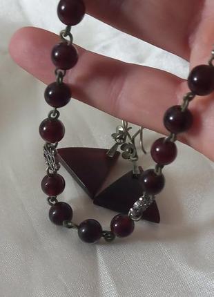 Серьги, янтарь, калининград,