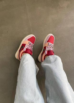 Жіночі кросівки nike jordan 1 low canyon rust