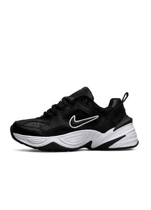 Женские кроссовки nike m2k tekno black white