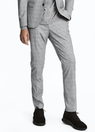 Костюмные брюки h&m, skinny fit!
