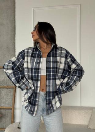 Кашемировая рубашка в клетку турецкий 🇹🇷кашемир