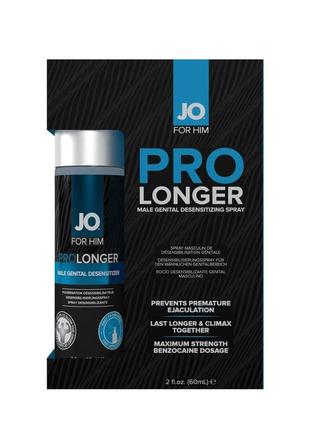 Пролонгирующий спрей system jo prolonger spray with benzocaine (60 мл) не содержит минеральных масел feromon