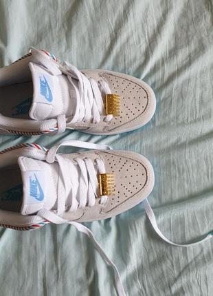 Замшевые кроссовки nike sb dunk low barber shop