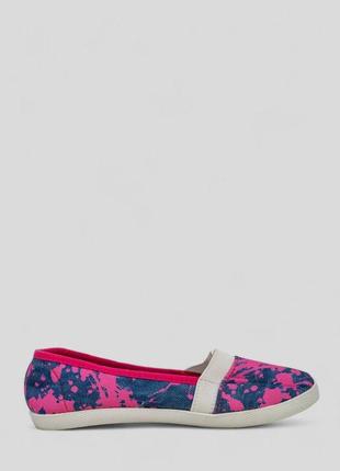 Балетки-тапочки жіночі, колір синьо-рожевий, 244r321