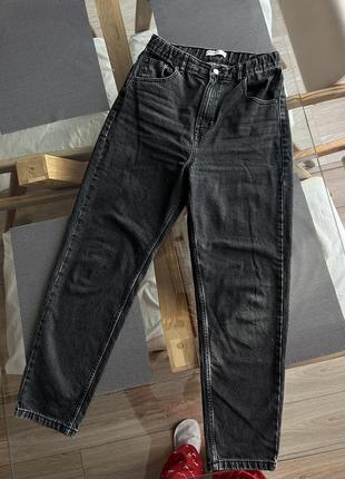 Джинси мом висока посадка