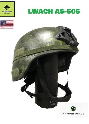 Баллистический безболтовый шлем (каска) armorsource lwach as-505/ onlyhelmets est. 2024