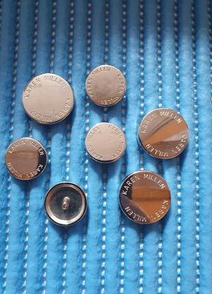 Гудзики срібло