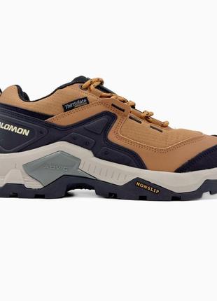 Кроссовки salomon quest element adv/g Collider orange/black