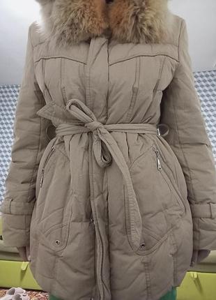 Пуховик женский зима