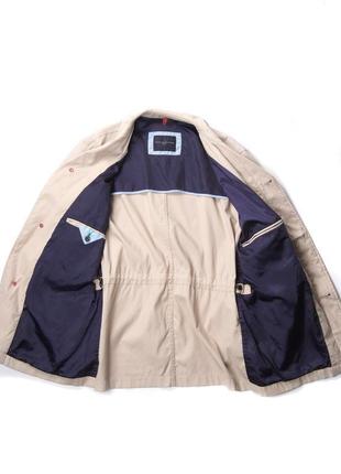 Бежевый мужской тренч плащ макинтош tommy hilfiger