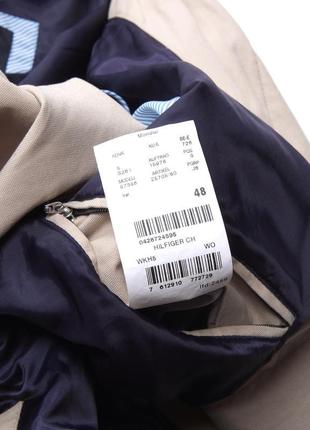 Бежевый мужской тренч плащ макинтош tommy hilfiger