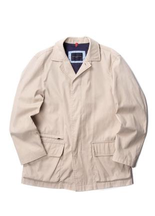 Бежевый мужской тренч плащ макинтош tommy hilfiger