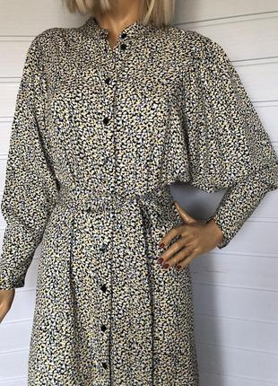 Изысканное вискозное платье рубашка