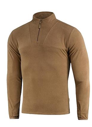 M-tac кофта delta fleece coyote brown, військова тепла флісова кофта, тактична фліска армійська койот