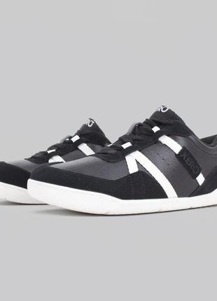 Демисезонные кроссовки xero shoes kelso (черные и белые) р. 40-47