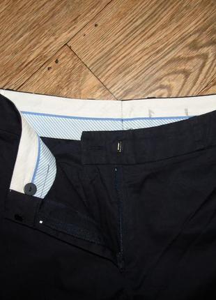 Темно синие классические брюки 36-105 фото