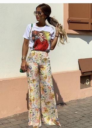 Штани палаццо кюлоти zara