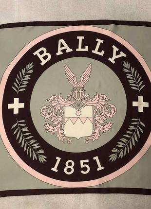 Bally вінтажна шовкова хустка