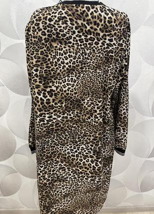 Леопардова сукня4 фото