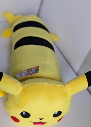 Большой пикачу. мягкая игрушка pikachu. 5