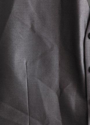 Красивая серая мужская костюмная жилетка классическая костюмный жилет c&a canda  xl-2xl 50-528 фото