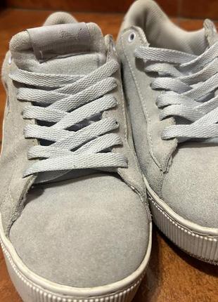 Замшеві кеди на платформі