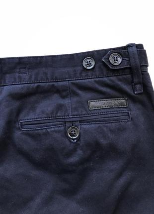 Темно-сині брюки штани burberry brit бавовна коттон5 фото