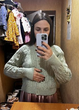 Вʼязаний кардиган
