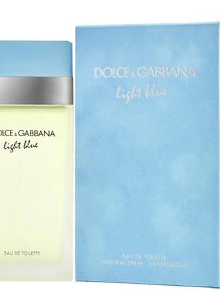 Dolce gabbana light blue pour femme 
тестер3 фото
