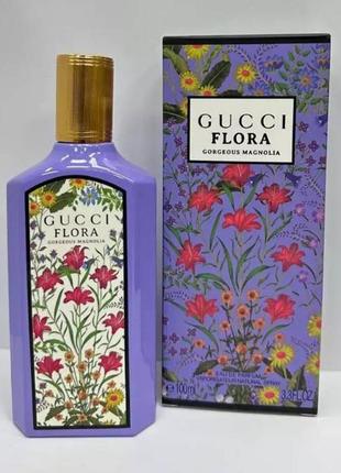 Парфюм gucci flora gorgeous magnolia (гуччие флора магнолия) 100 мл