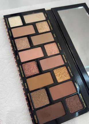 Палетка тіней для очей born this way the natural nudes eye shadow palette too faced