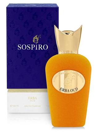 Sospiro perfumes erba oud edp 100ml