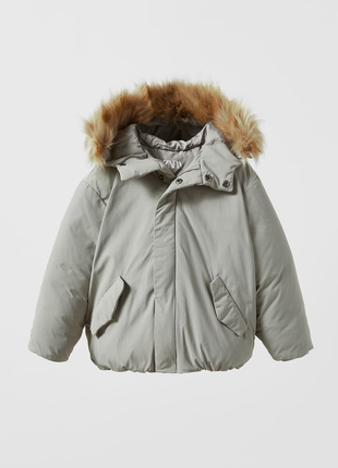 Пуховик zara