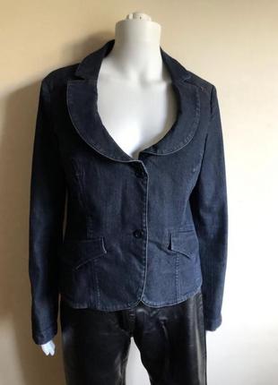 Брендова джинсовка куртка trussardi jeans