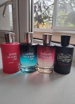 Набір 4 відливанти 💣 lady vengeance, ❤️mmmm..., 🍐pear inc, 🌺 magnolia bliss | juliette has a gun