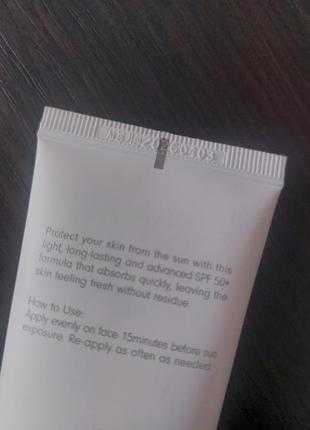 Солнцезащитный крем 9wishes sun moisturizer facial sun cream spf50+++ 50ml3 фото