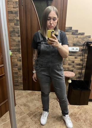 Комбинезон женский серый denim co1 фото
