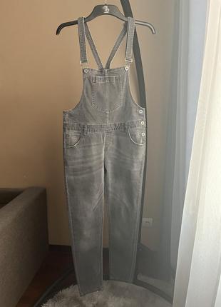 Комбинезон женский серый denim co4 фото
