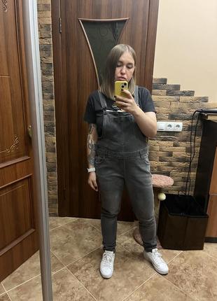 Комбинезон женский серый denim co2 фото