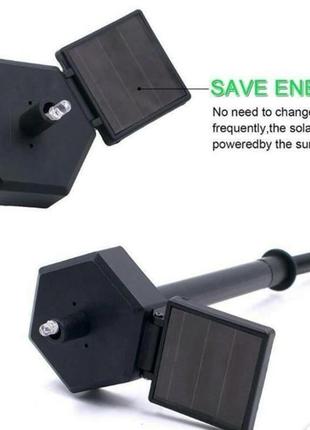 Світильник садовий на сонячній енергії для клумби, газону