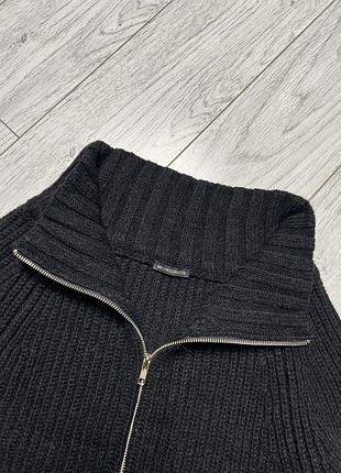 Вовняний дизайнерський светр ann demeulemeester