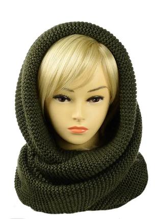 Двойной теплый снуд хомут. 19 цветов