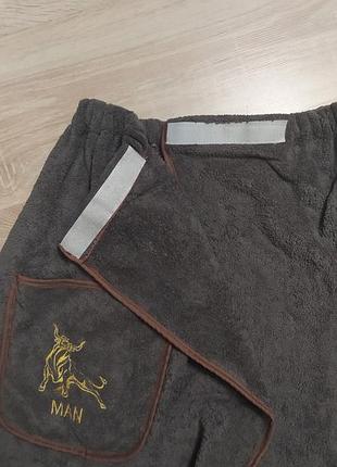 Полотенце микрофибра банное мужское / кколт