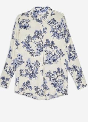 Сорочка topshop з тиграми м