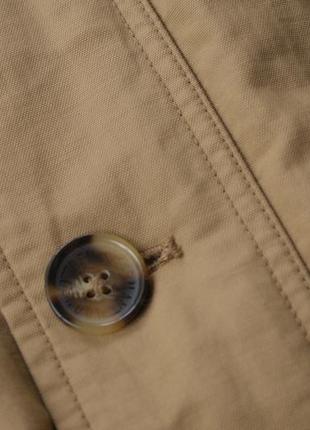 Актуальная куртка парка бежевая удлиненная от ben sherman