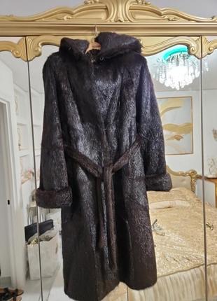 Шуба из нутрии